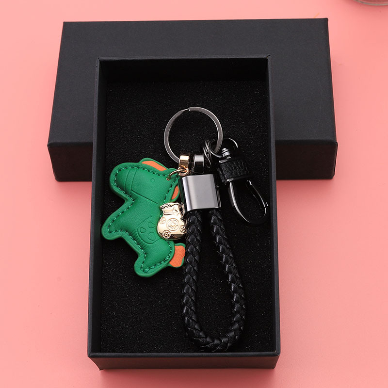 Llavero rico ahora, creativo y exquisito regalo de pareja para hombres y mujeres, lindo colgante de bolso, colgante de llavero de coche