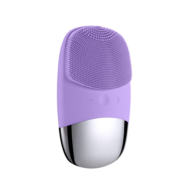 新型スクエア充電シリコン洗顔器電気洗顔器クロスボーダー超音波顔導入マッサージ美容|undefined