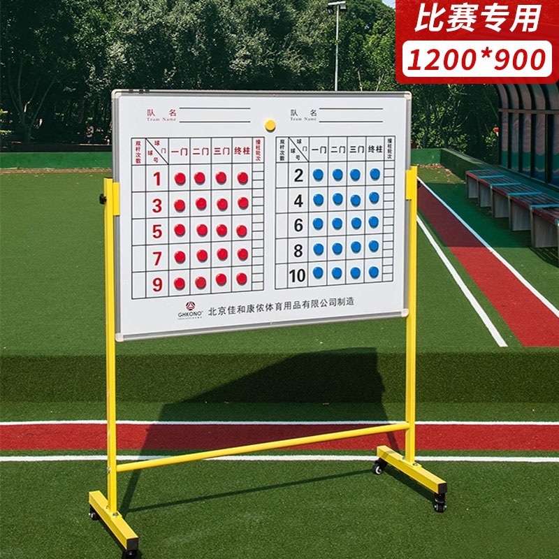 Doorball scoreboard manufacturer, indoor and outdoor mobile magnetic board scorekeeper for matches and training