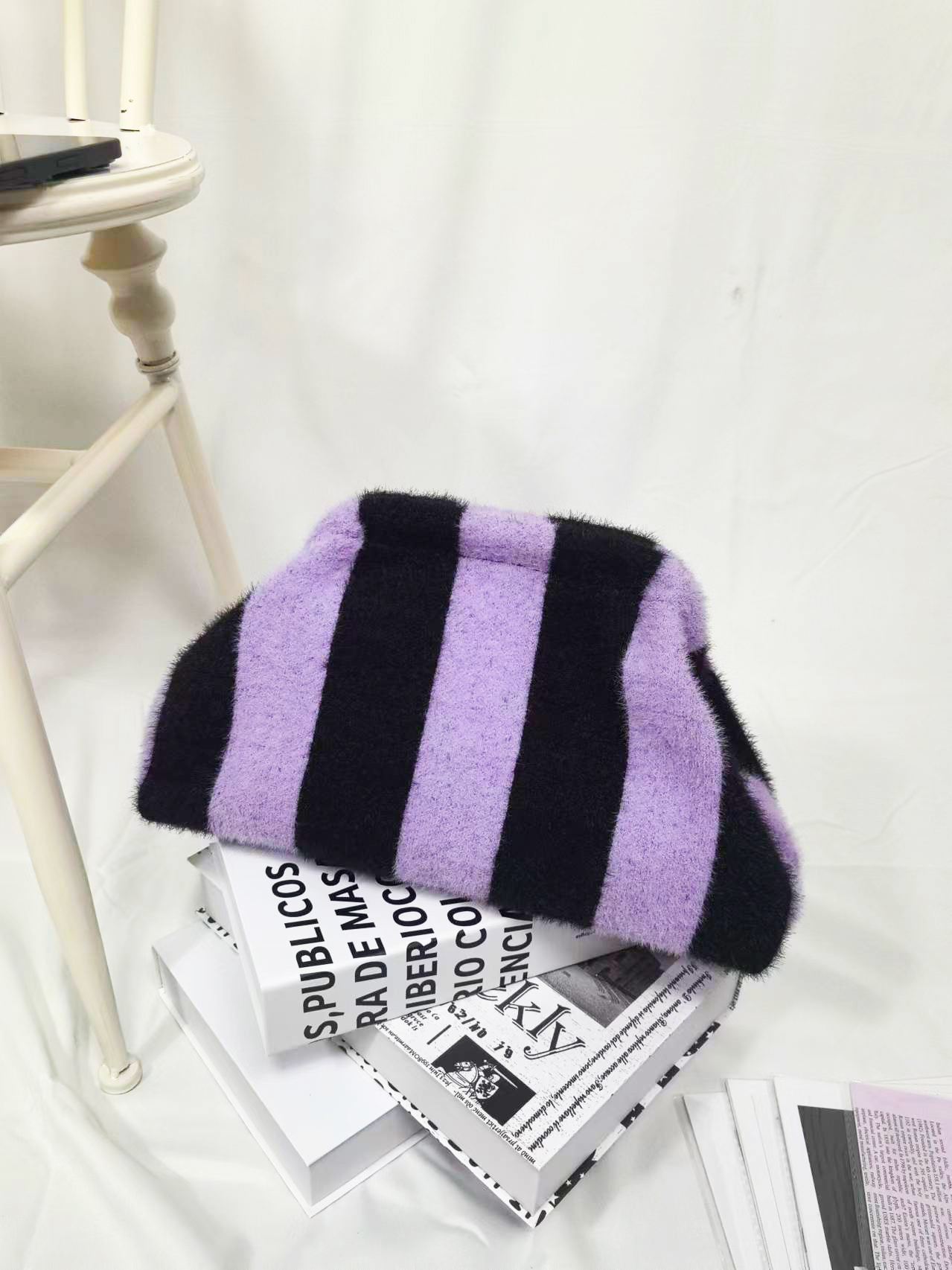 035-3 플러시 퍼플 벨트 체인