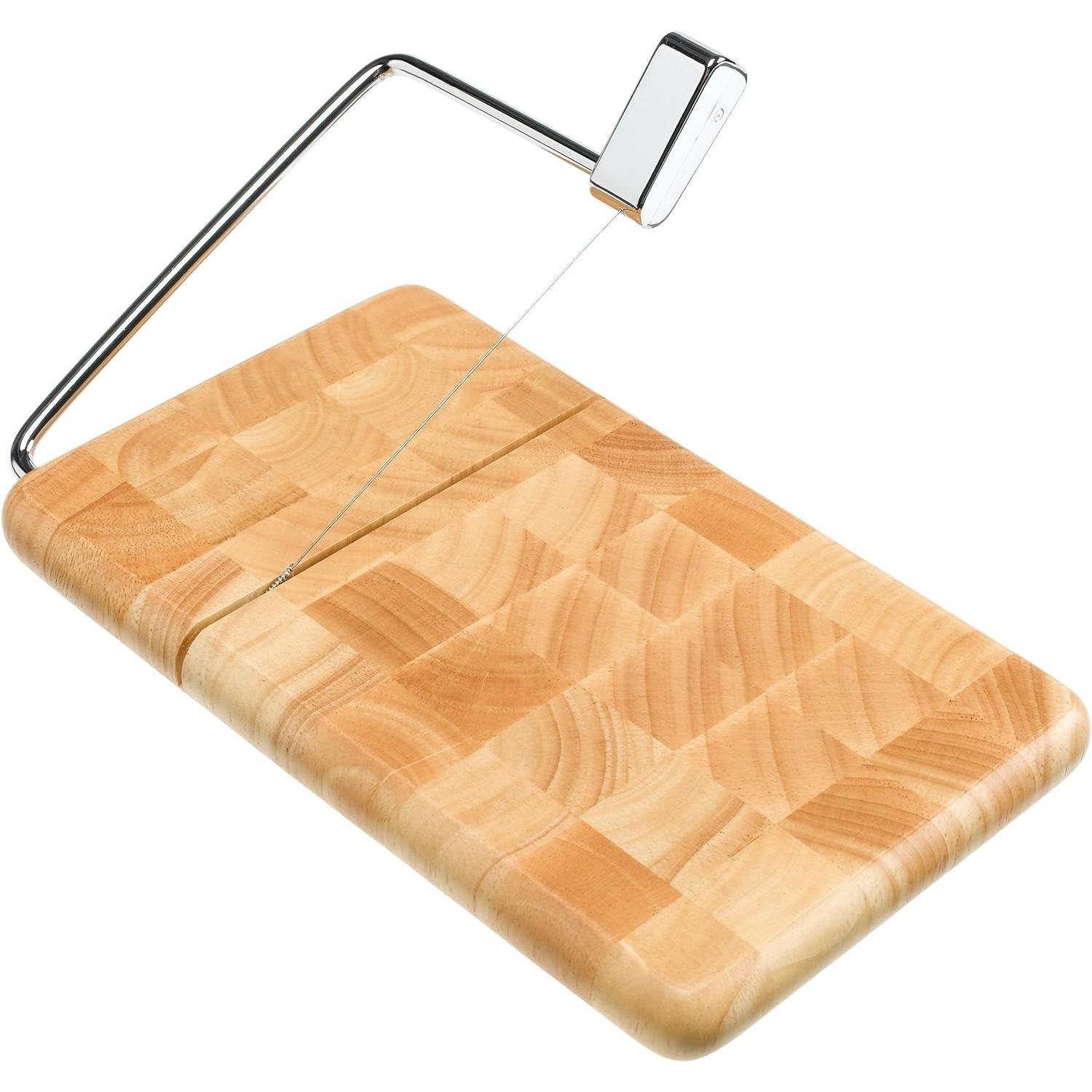 Cortador de queso de acero inoxidable, rebanador con base y cuchillo para jamón, herramienta profesional de cocina