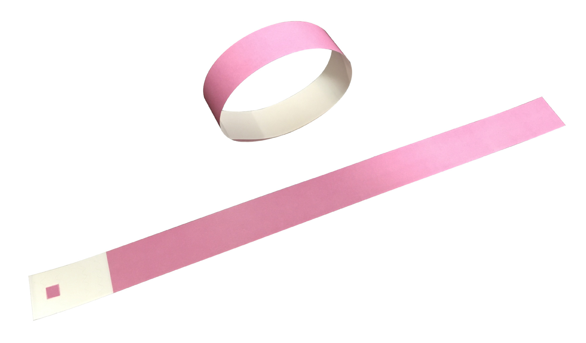 합성 종이 핑크 100 스트립