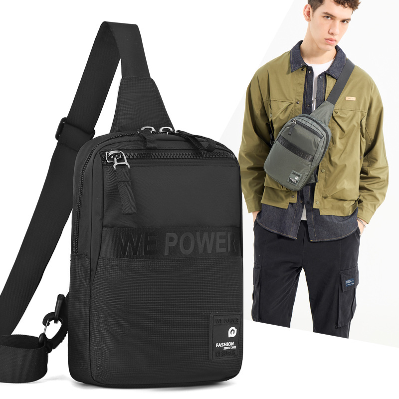 WEPOWER nueva moda moda bolso de pecho, bolso de hombro, bolso de pecho, bolso de hombre personalizado