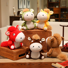 2026马年吉祥物送福骏马公仔毛绒玩具生肖马布娃娃玩偶新年小礼物