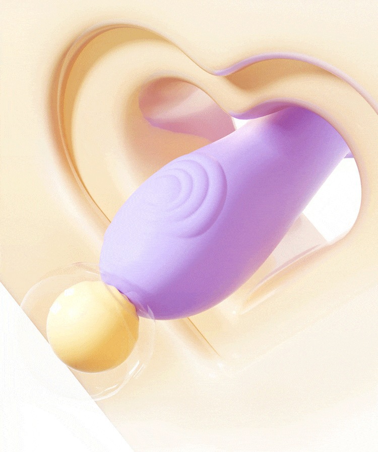Mystery Bobo Dragon Purple Wearable Mini Masturbator with Suction Vibration and App Control — detail image 11