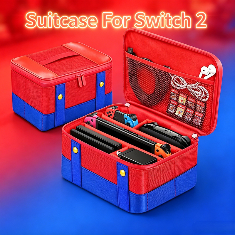 Portable Protective Case Suitable for Nintendo Switch 2/Switch Oled/Switch Lite Accessories