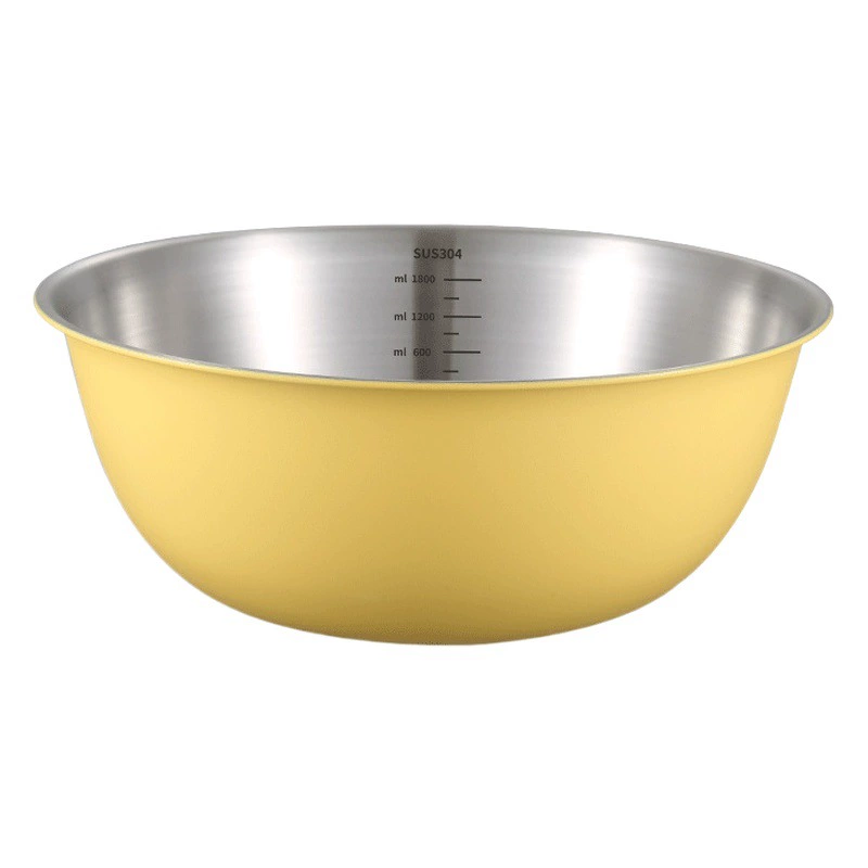 Цветные миски для смешивания теста, пищевые кухонные миски для фруктовых салатов с мерными разметками и миски для теста.