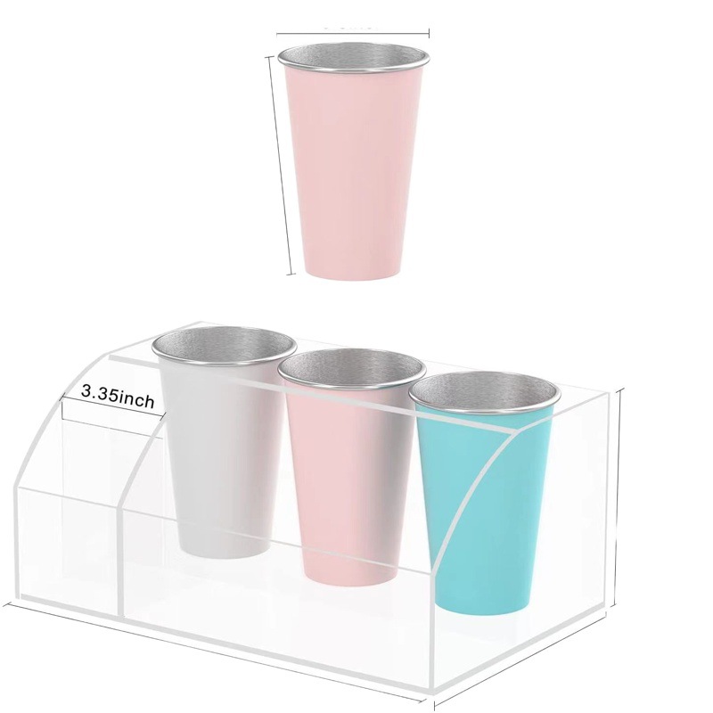 Acrylic Hair Tools Storage Rack Desktop Cosmetic Storage Rack Bathroom Hair Dryer Storage Box Wholesale