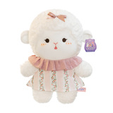 Альпака, милая плюшевая игрушка, детская рождественская кукла, популярно в интернете, овечка, облако, подарок на день рождения