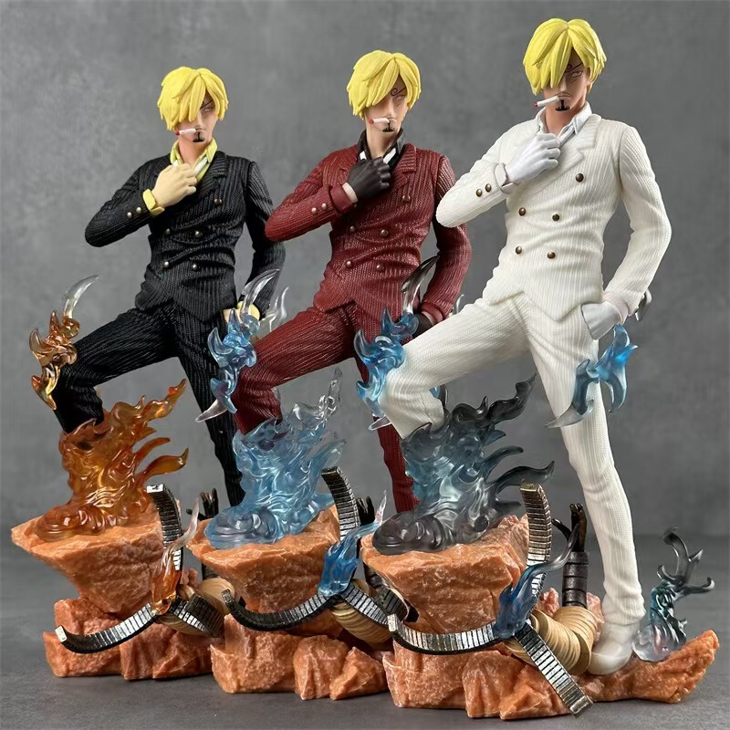 One Piece GK Resonance Series LX Double Wings Shanzhi Black Foot Shanzhi Animation Hand-made Model Ornaments Wholesale