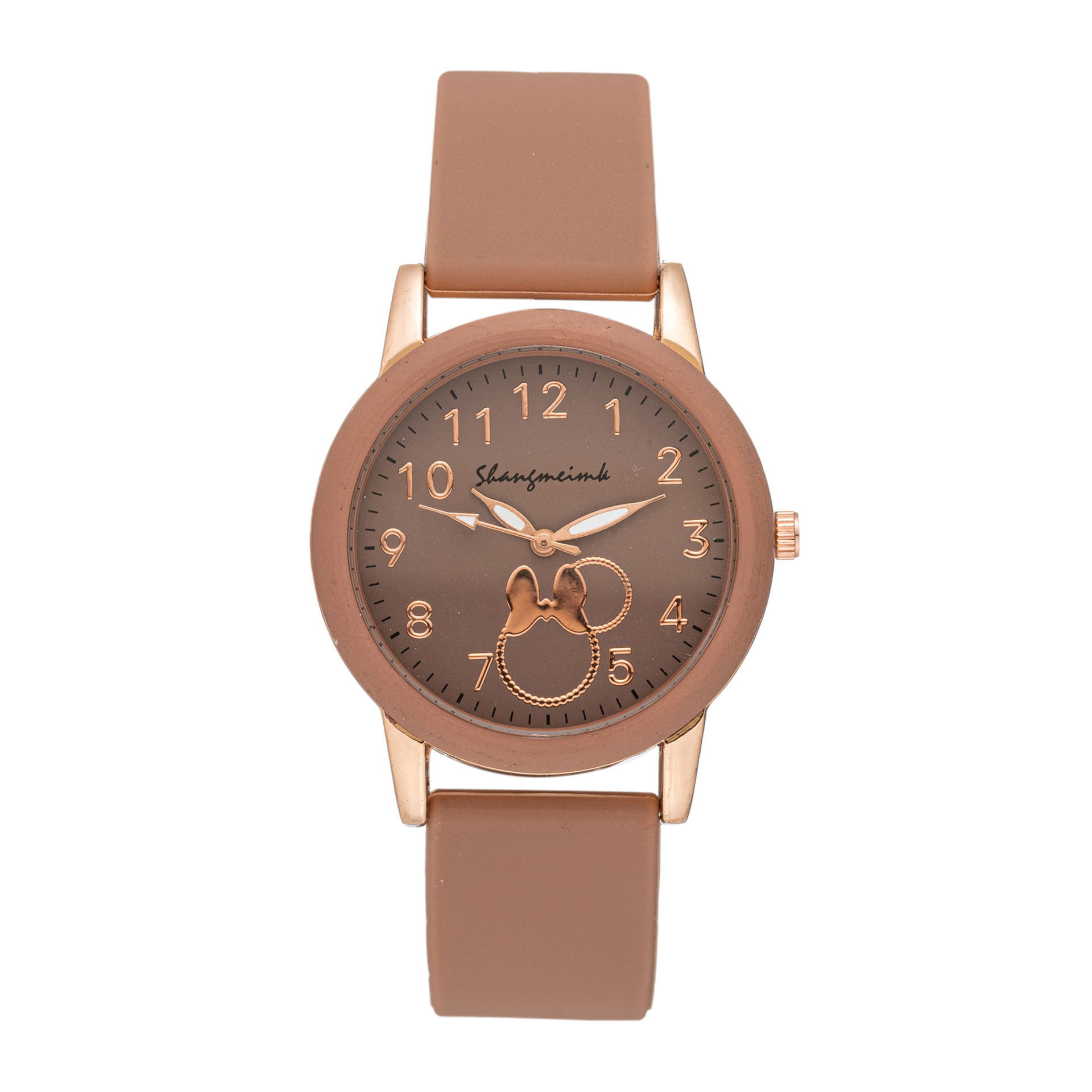 Nuevo patrón de conejo transfronterizo para niños, silicona, fresco, reloj de cuarzo electrónico para estudiantes, fábrica de moda simple al por mayor