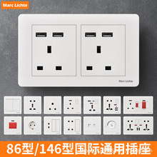 86�Ͷ��_������Ӣʽ����13A���bӢ��ӢҎ���ø۰İ�USB���_�P...