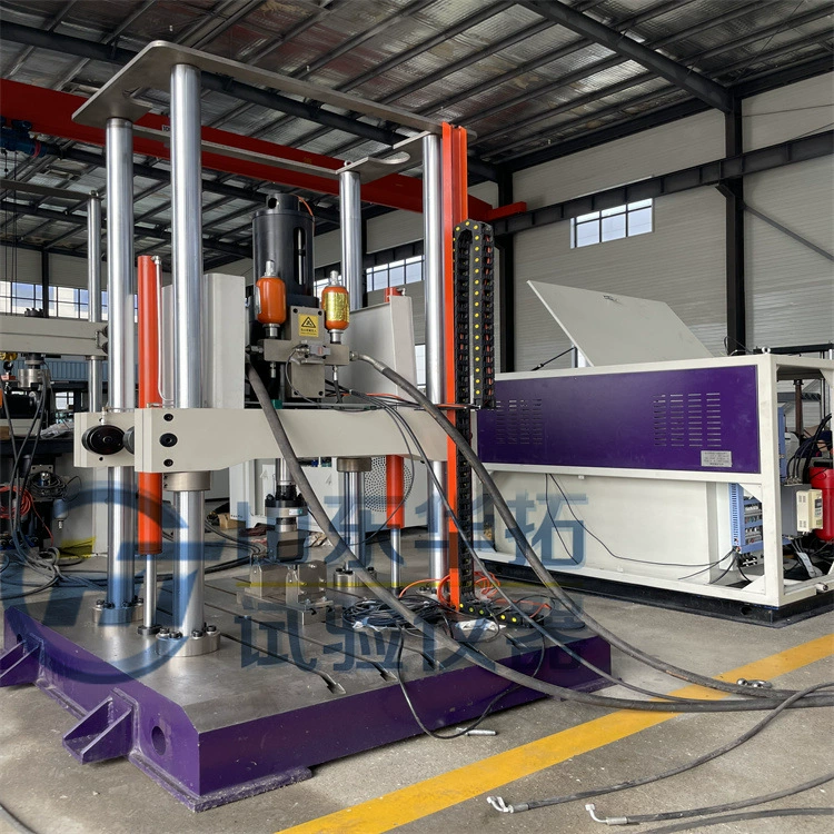 Испытательная машина для измерения усталостной прочности тяговых штоков на 30 тонн, стенд для испытания на срок службы штоков с защитой от опрокидывания, испытания на усталостную прочность возвратно-поступательных движений