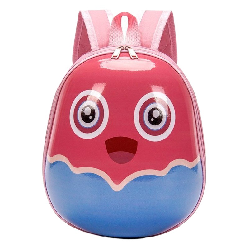 Cross-border de dibujos animados duro Shell niños schoolbag kindergarten clase media y pequeña bebé lindo mochila niños niña huevo bolsa de cáscara