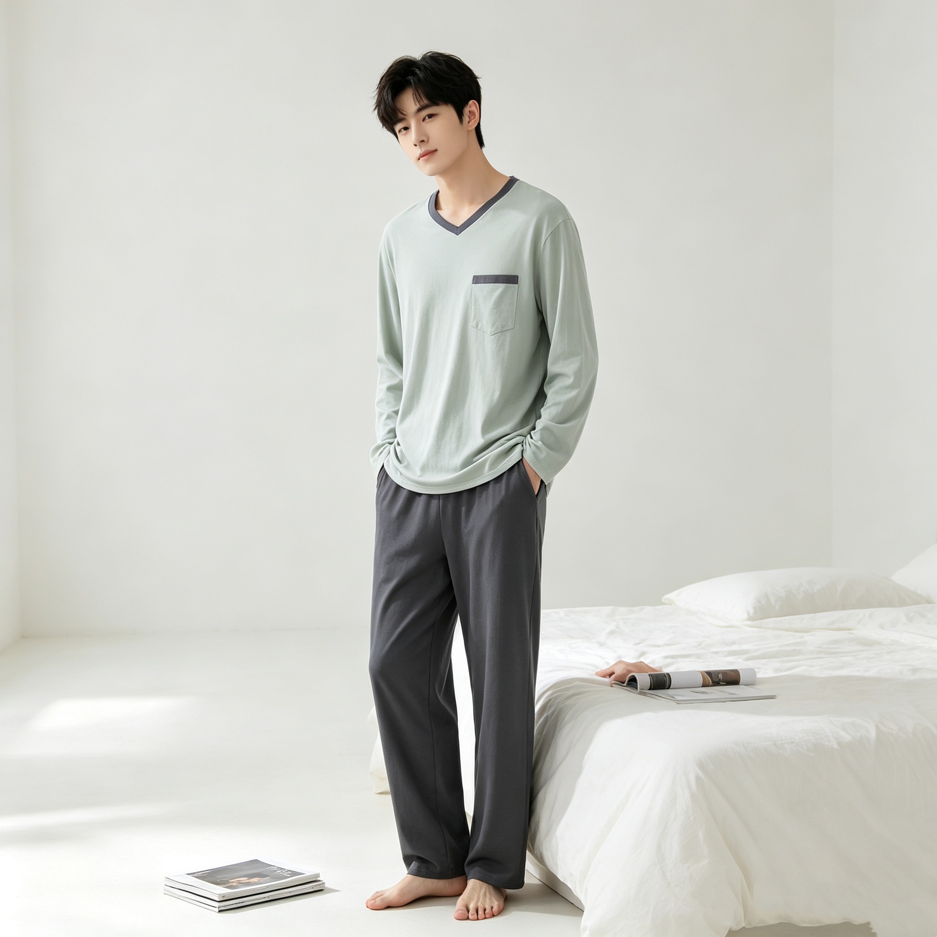 82324 다크 린넨