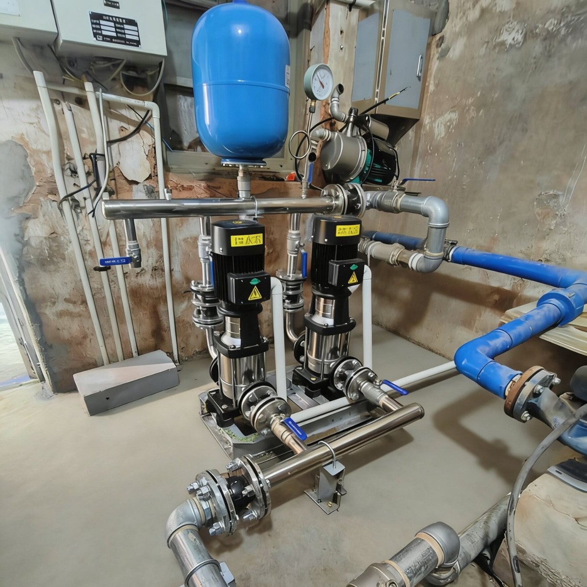 广东厂家生产自吸式变频恒压供水设备 全不锈钢304材质