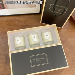 ジョーマローン アロマキャンドル3点セット 室内無煙フレグランス 空気清浄 記念品 高級フレグランスギフトボックス
