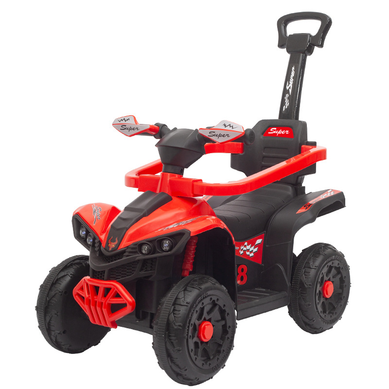 Coche de juguete eléctrico para niños, tobogán todoterreno, asiento para niños, control remoto recargable, doble tracción, todoterreno, cuatro ruedas al por mayor