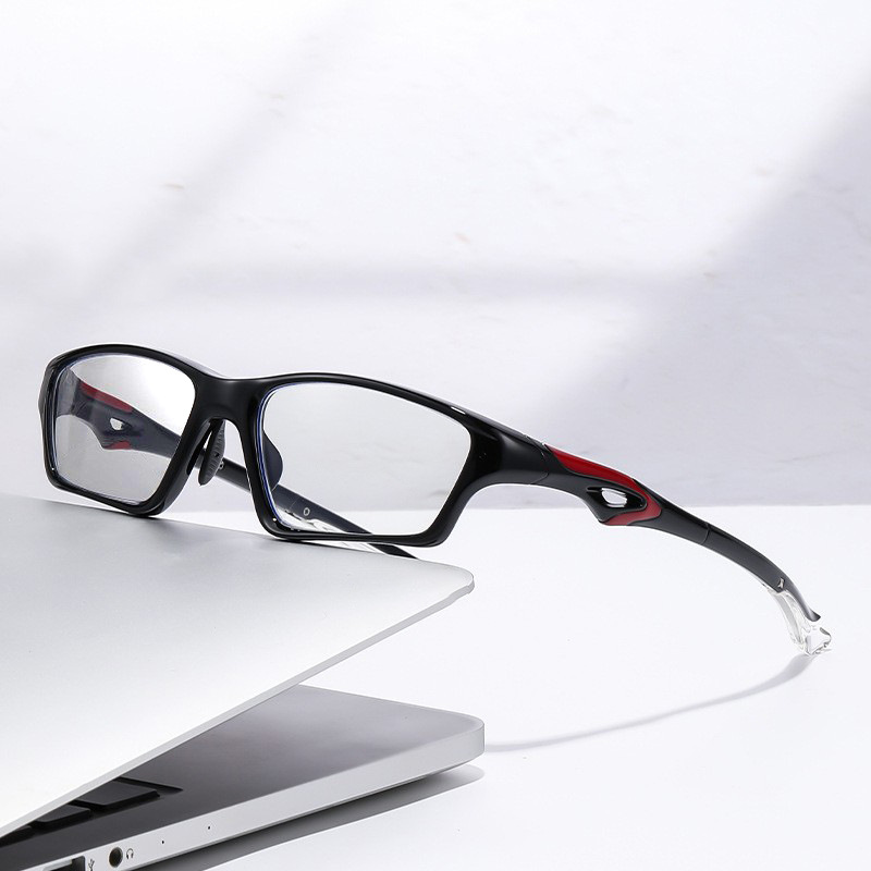 Gafas de lectura multifocales para hombre, monturas de gafas deportivas antideslizantes, gafas de lectura anti-luz azul de moda personalizadas para mujer.