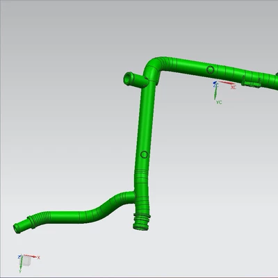 automobile water pipe for Volkswagen engine