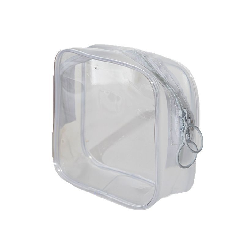 Venta caliente transfronteriza bolsa de PVC pequeña bolsa de cosméticos portátil subenvasado bolsa de embalaje de botella fabricante spot al por mayor LOGO imprimible