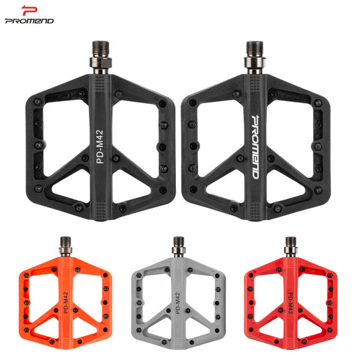 PROMEND mountain bike pedals nylon bearing bicycle feet large tread anti-slip bearing bicycle pedals