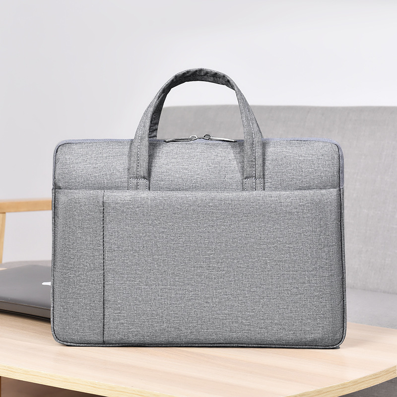 New 15.6 inch laptop bag simple handbag business portable briefcase can be printed logo wholesale New 15.6 inch laptop bag simple handbag business portable briefcase can be printed logo wholesale