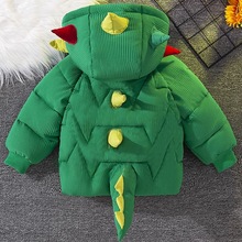男童冬季加绒套装儿童酷帅棉服两件套宝宝棉衣潮男孩加厚衣服