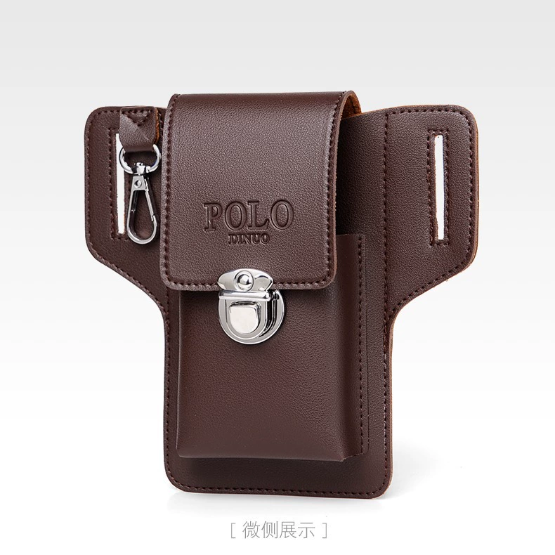 Leather bag, mobile phone, genuine leather
