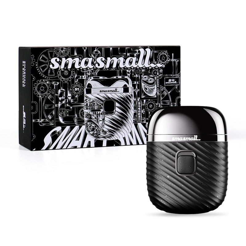 昔馬電気かみそりミニ携帯男性充電髭剃り全身水洗い彼氏プレゼントケース