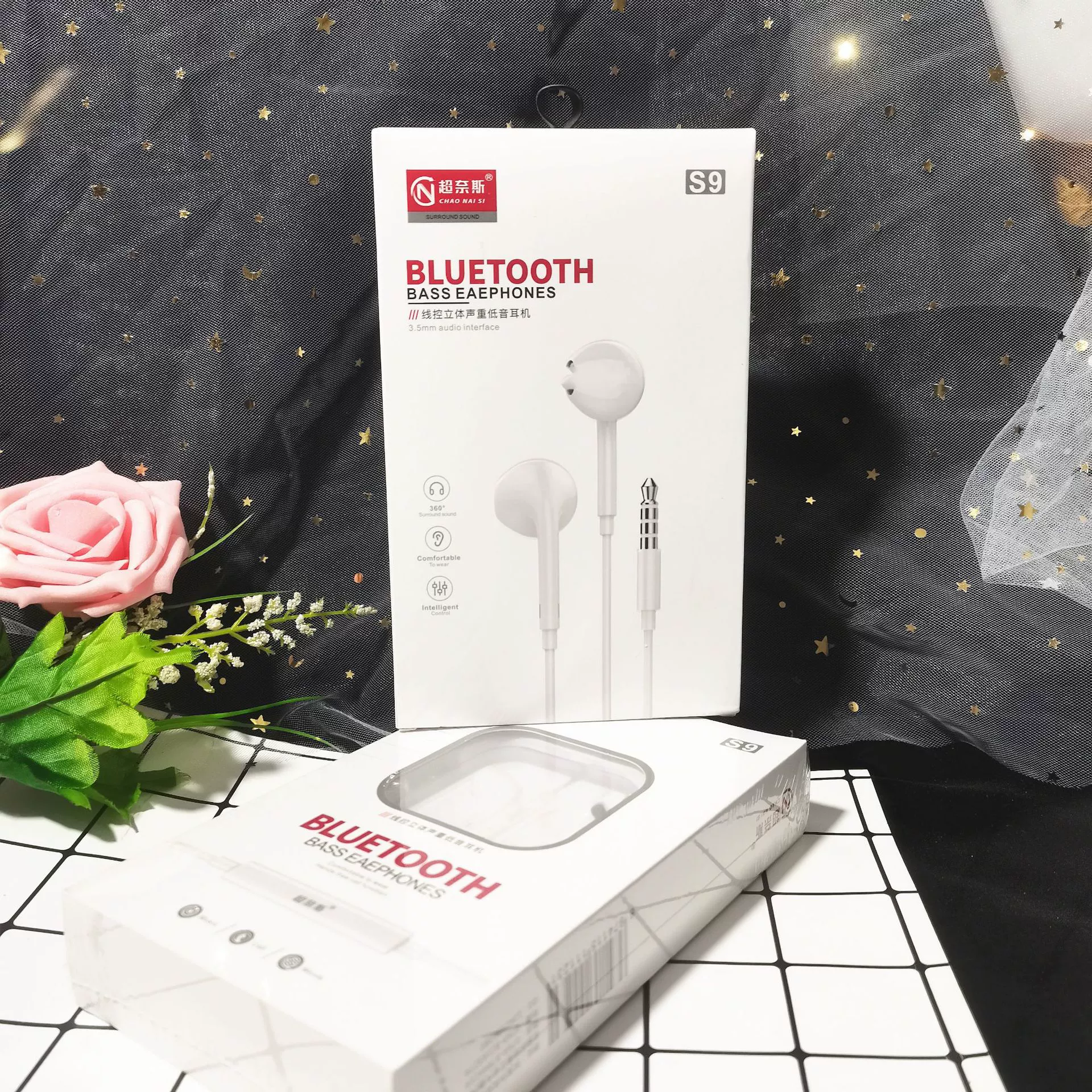 Наушники-вкладыши Super Ness Half 3,5 с круглым отверстием, подходящие для наушников для мобильных телефонов, игровые беруши, проводное управление, музыка, простая