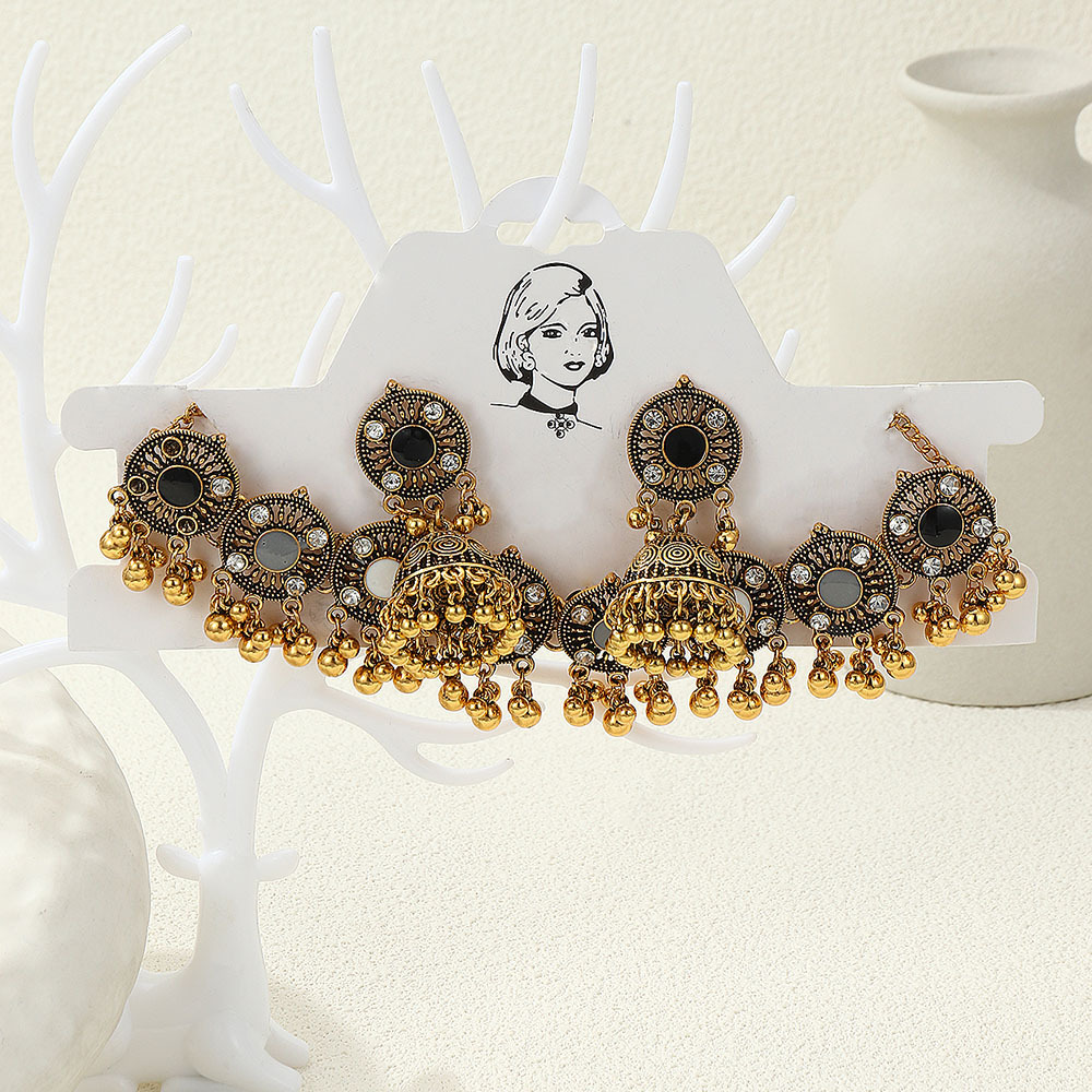 Set collana e orecchini in metallo gioielli di moda per donna_voghion.com