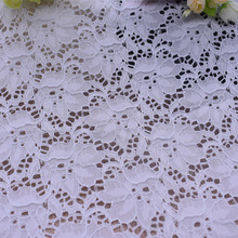 供应锦氨弹力蕾丝面料 儿童裙蕾丝花边辅料 复合蕾丝 DIY外贸蕾丝
