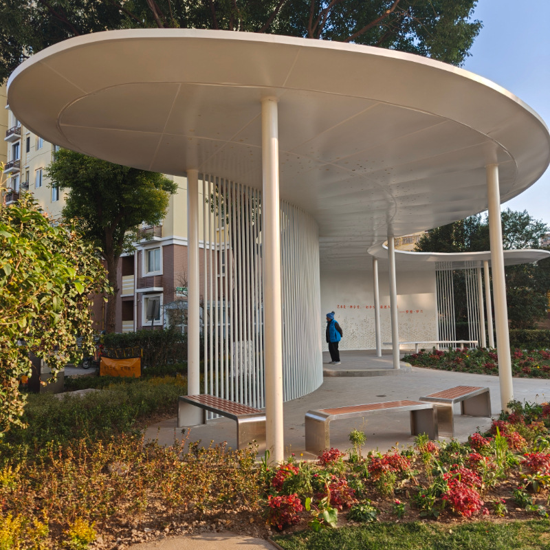 景观金属廊架