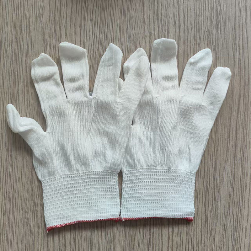 Guantes de Trabajo de Nitrilo Semirecubiertos Resistentes al Aceite