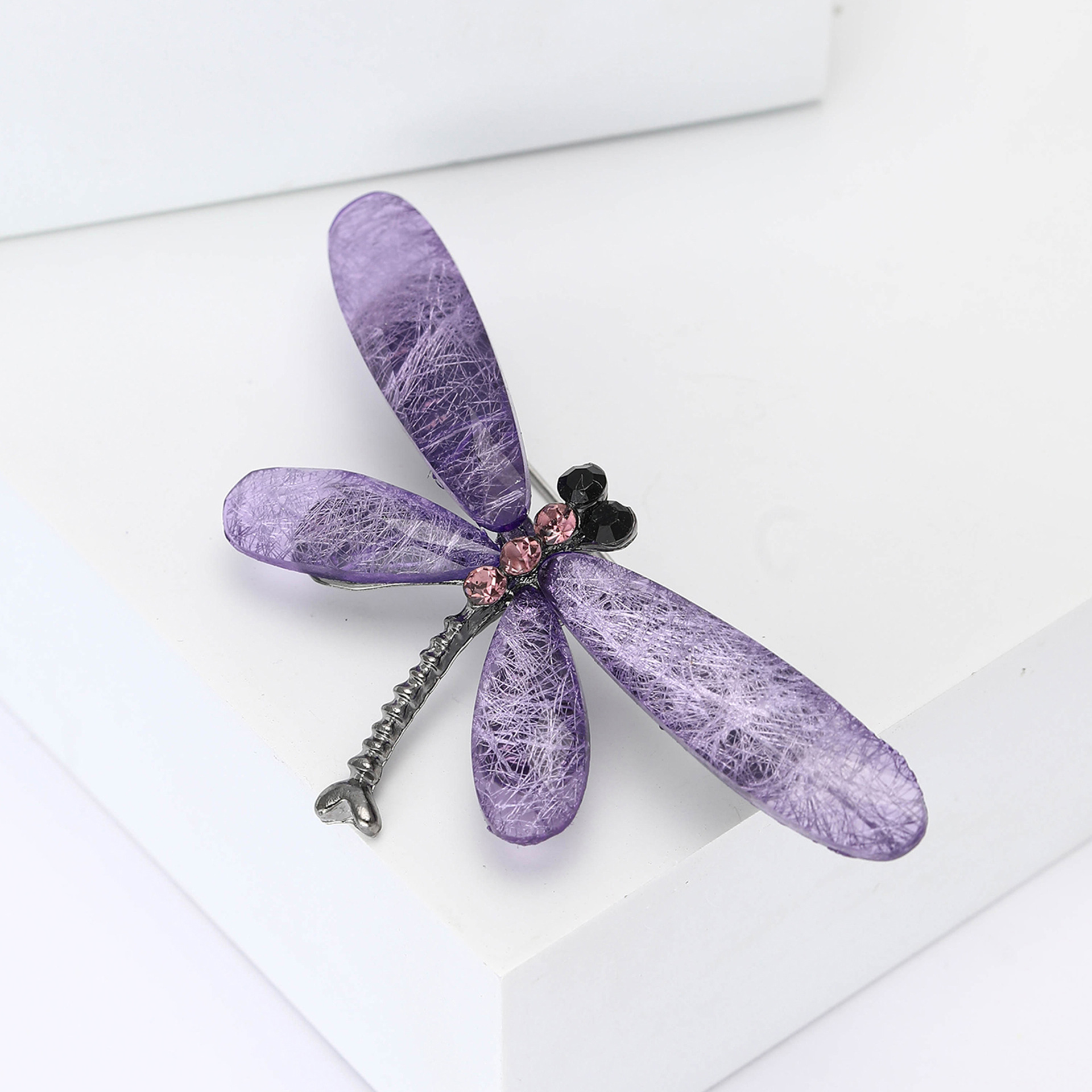 11g Weight Brooches Classification Holiday, Banquet, Daily Occasion Alloy Material Dragonfly Pattern Women's Gender Casual, Elegant, Lady Style Casual Elegant Lady Pin Dragonfly Alloy Women's Brooches 11