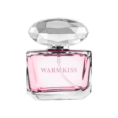WARMKISS Pink Crystal Diamond Women's Perfume Fresh Natural Long-lasting Eau de Toilette Student Affordable Internet Celebrity 50ml