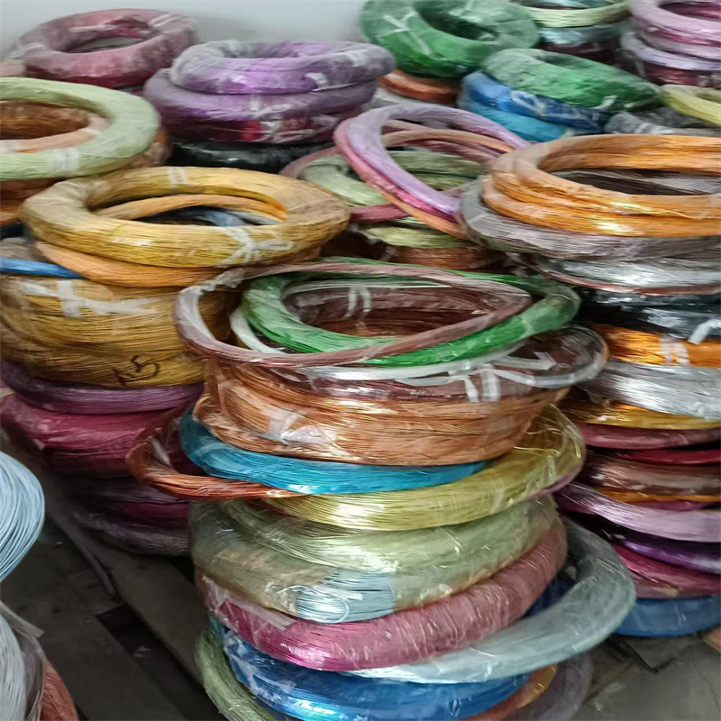 现货批发盆景铝线手工编织dly铝丝线彩色铝线学生劳技课软铝丝线7