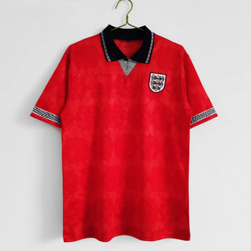 Colección de fútbol retro popular Argentina Alemania Inglaterra Brasil Copa Mundial de fútbol de manga corta