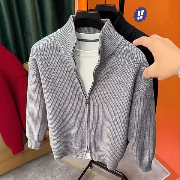 solid color cardigan