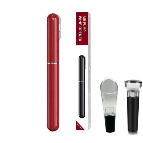 Fábrica directa de venta spot transfronteriza lápiz neumático abre botellas de vino tipo aguja manual abre botellas de vino abre botellas