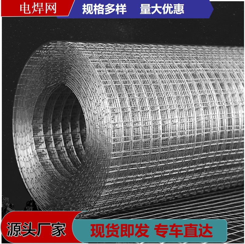批发镀锌电焊网外墙保温挂网抹墙抹灰网加固养殖农业防护网钢丝网