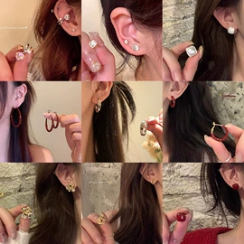 耳环;项链;发夹