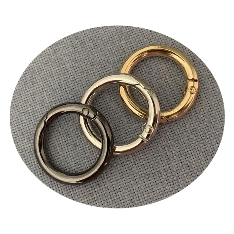 Long-term spot polished hanging plating luggage hook buckle alloy plate buckle buckle fish mouth buckle spring buckle spot wholesale