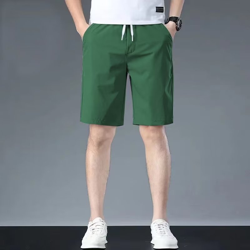 24 colores personalizados logotipo japonés pantalones cortos para hombres de verano delgados deportivos casuales sueltos ventilados para hombres