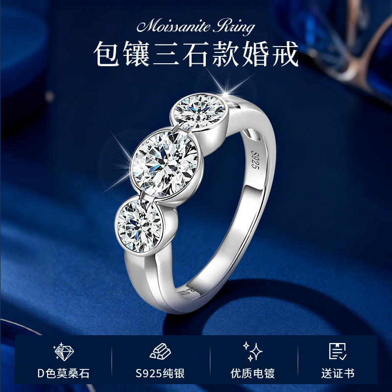 Trend small ring with stone