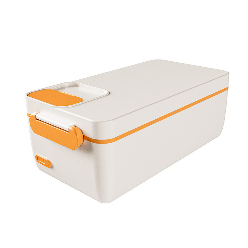 Estudiantes transfronterizos de gran capacidad de aislamiento térmico 304 caja de almuerzo doméstica para picnic en el trabajo artefacto de comida de calentamiento portátil