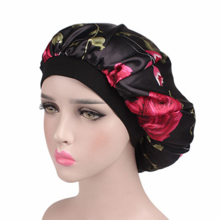 Hair Satin Bonnet for Sleeping Shower Cap Silk Bonnet Bonnet