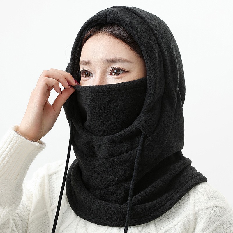 冬季骑行防风帽防冻滑雪帽保暖面罩帽子围脖三合一防寒面罩|undefined