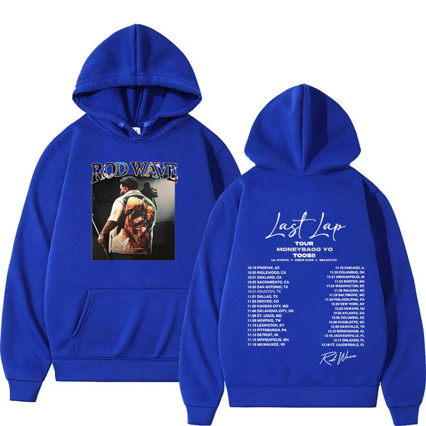 Rod Wave Last Lap Tour 2024 Album Hoodie Men Women Vintage F